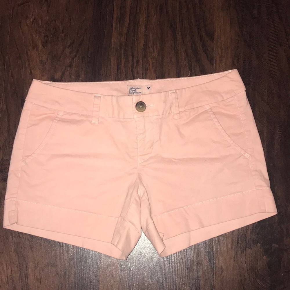 Barely worn light pink shorts